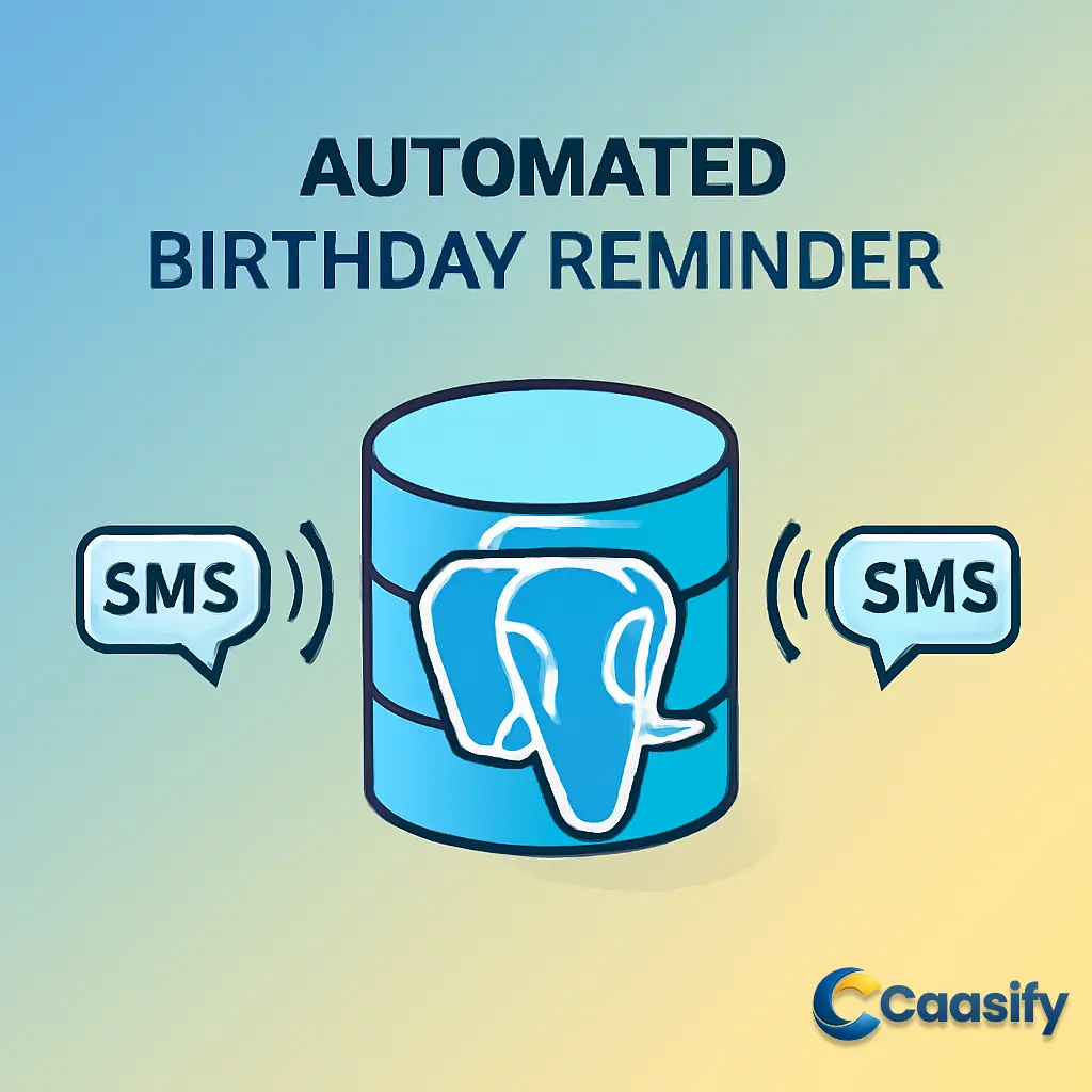 Create Automated Birthday Reminders with PostgreSQL, Twilio, Python