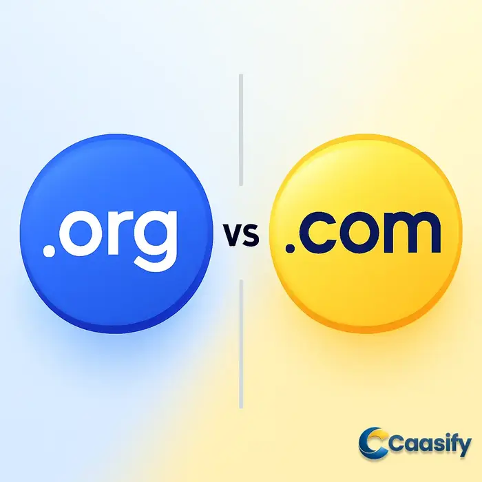.org vs .com Domain Comparison: The Essential Guide for 2025